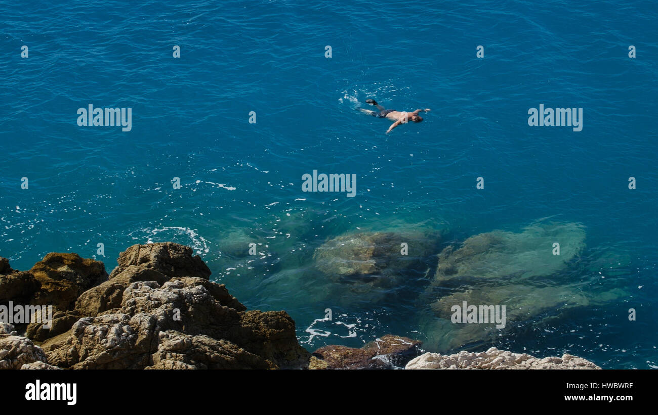 Transparent crystal clear sea rocky hi-res stock photography and images ...