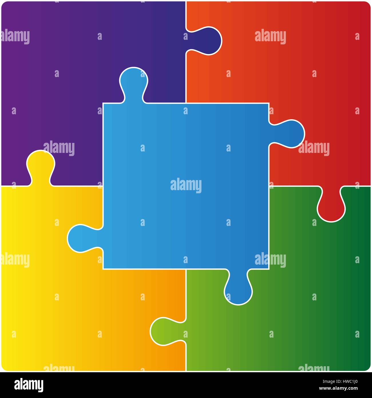 Puzzle Template Puzzle Pieces Vector Set Separate Puzzle Pieces Editable  Stroke Puzzle Isolated On Transparent Background Vector Stock Illustration  - Download Image Now - iStock