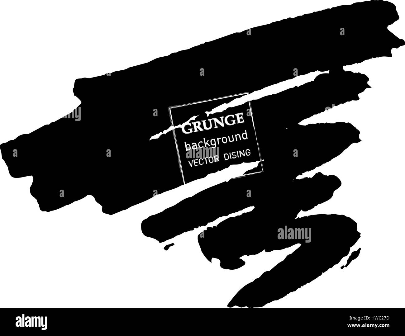 Grunge banner. Abstract vector template Stock Vector Image & Art - Alamy