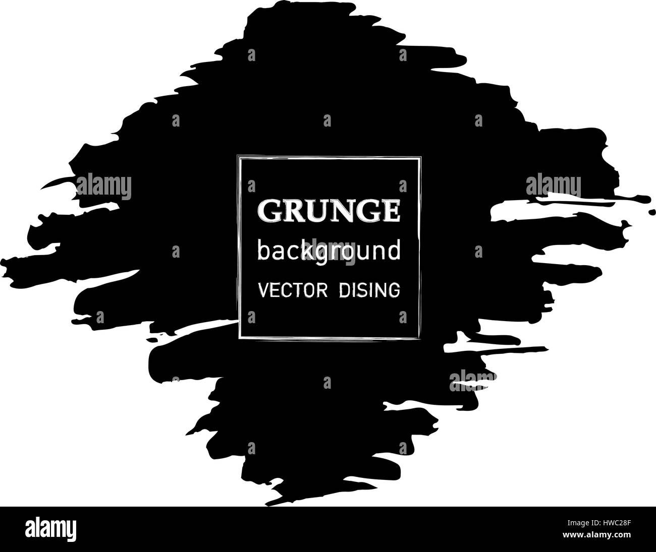 Grunge banner. Abstract vector template Stock Vector Image & Art - Alamy