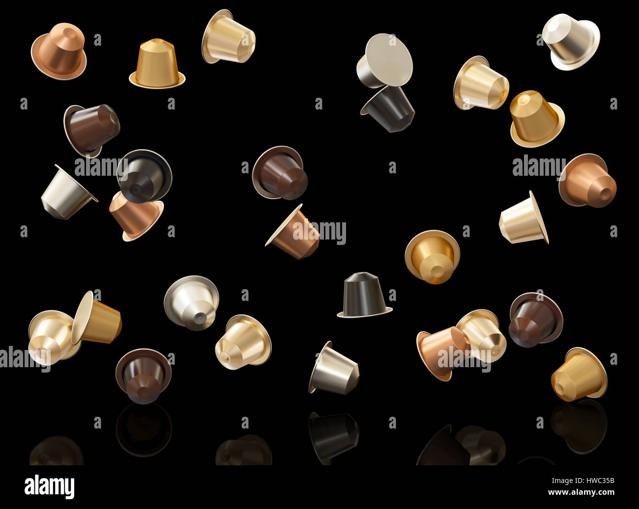 Capsule coffee selection hi res stock photography and images Alamy