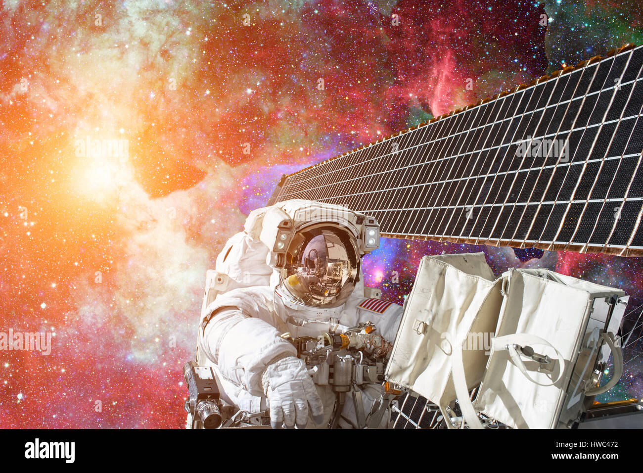 Astronaut or Spaceman Floating in the Space Editorial Stock Photo - Image  of exploring, dream: 121321918