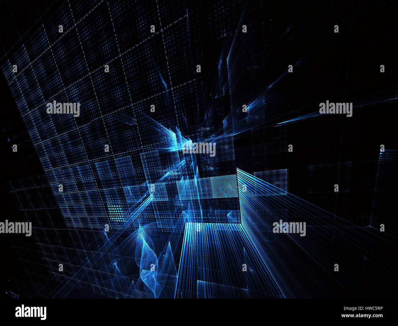 Abstract technology illustration Stock Photo - Alamy