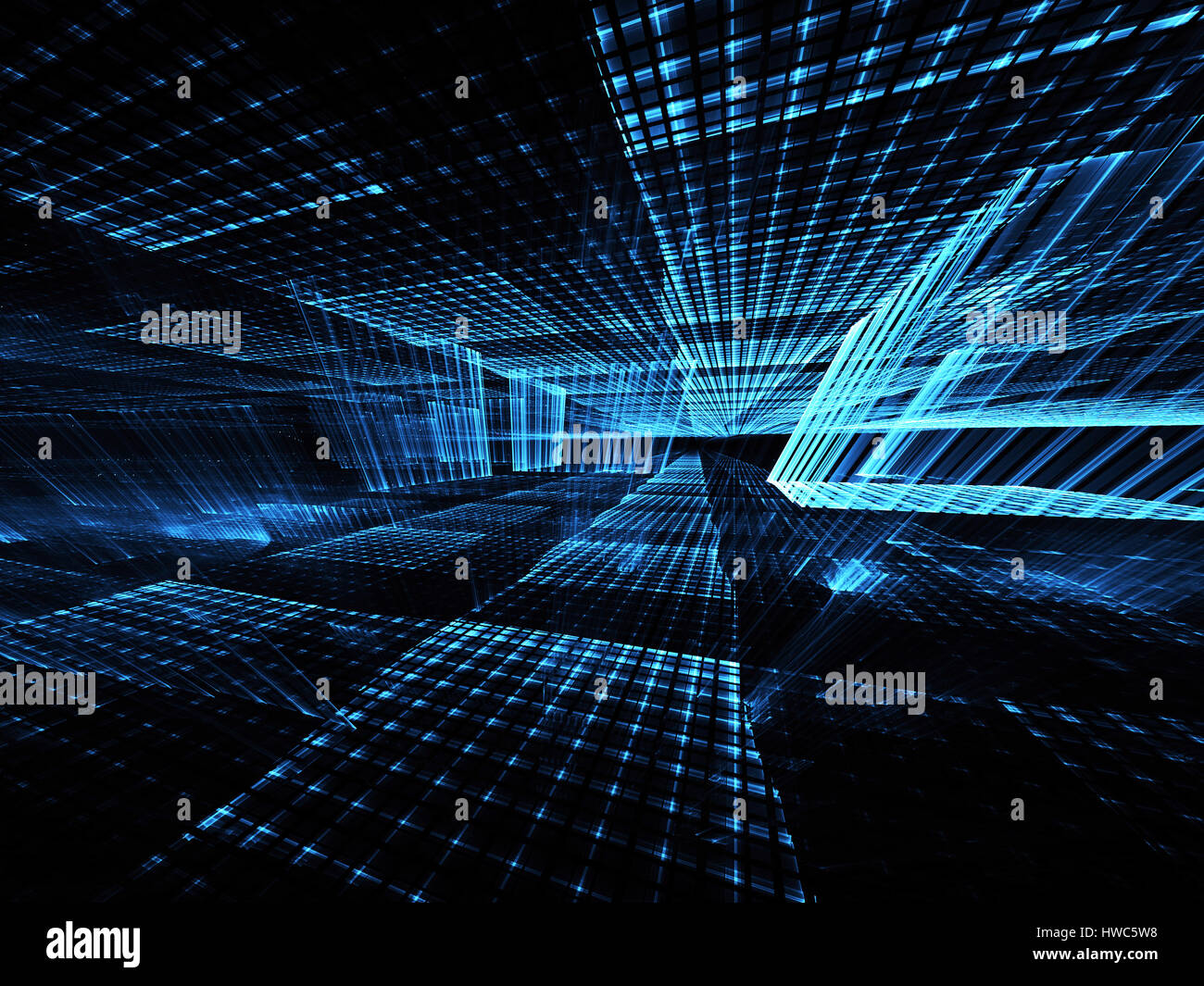 Abstract technology illustration Stock Photo - Alamy