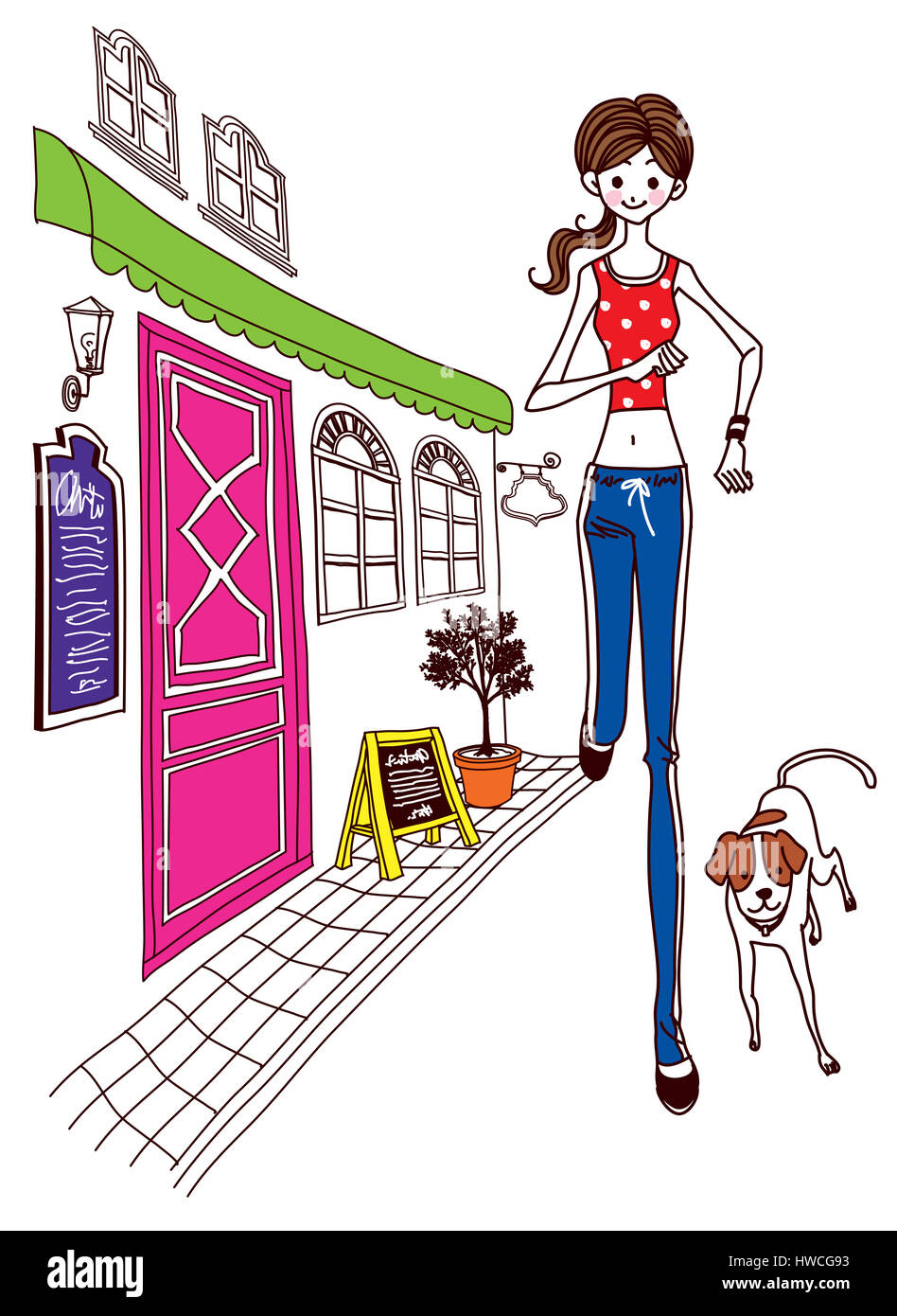 Animal Themes Architecture And Art Art Building Exterior Closed Color Image Concepts Creativity Digitally Generated Image Dog Domestic Animals Door Exercising Female Likeness Fitness Footpath Healthy Stock Photo Alamy Animal Themes Architecture And Art Art Building Exterior Closed Color Image Concepts Creativity Digitally Generated Image Dog Domestic Animals Door Exercising Female Likeness Fitness Footpath Healthy Stock Photo Alamy