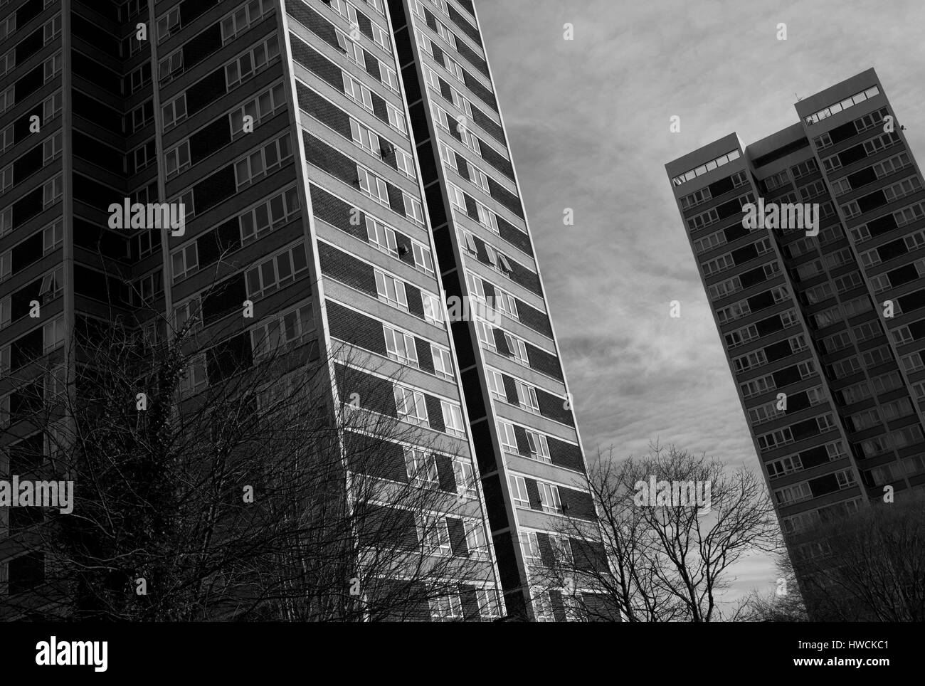 Westgate Court high rise flats,Westgate Road, NewcastleuponTyne Stock Photo Alamy