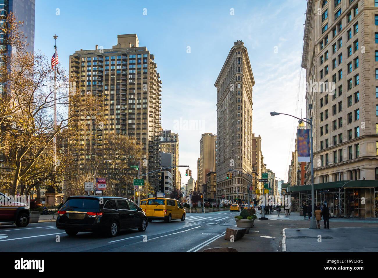 Buildings around Madison Square Park - New York City, USA Stock Photo ...