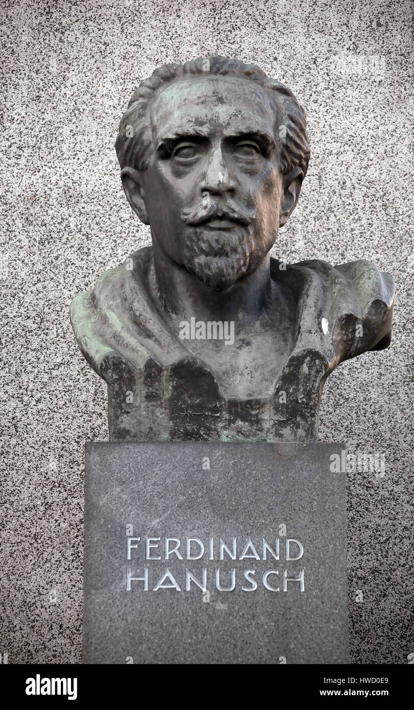 'Founder of the republic Austria, Ferdinand Hanusch [(c) www.BilderBox.com, Erwin Wodicka, colonist's line 3, A-4062 Thening, Tel. + 43 676 5103678th  Stock Photo