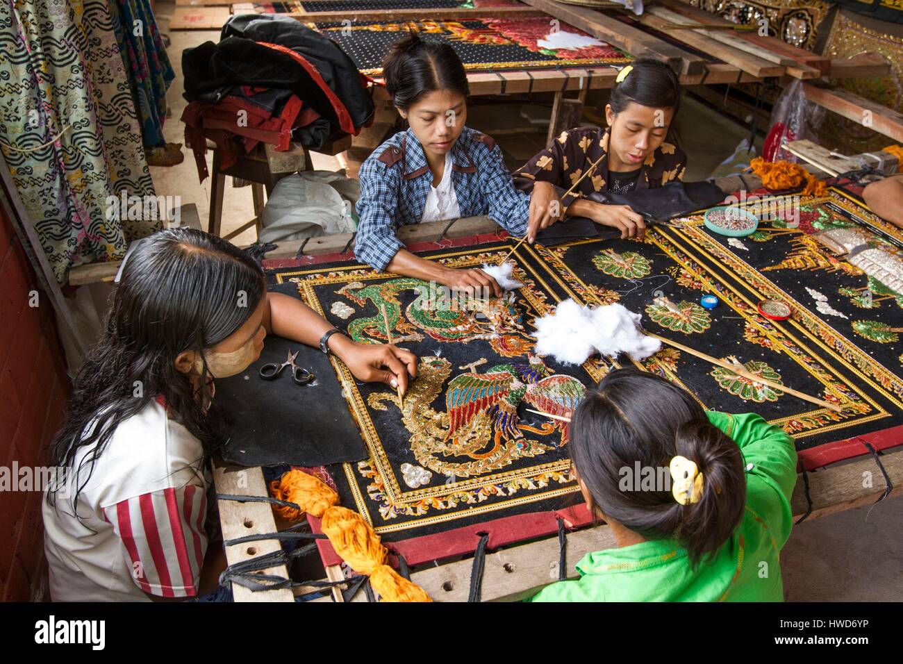 South east asia tapestry hi-res stock photography and images - Alamy