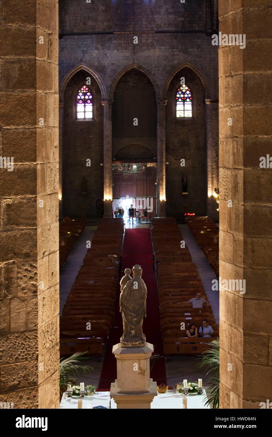 Rose Window Santa Maria Del Mar High Resolution Stock Photography and ...