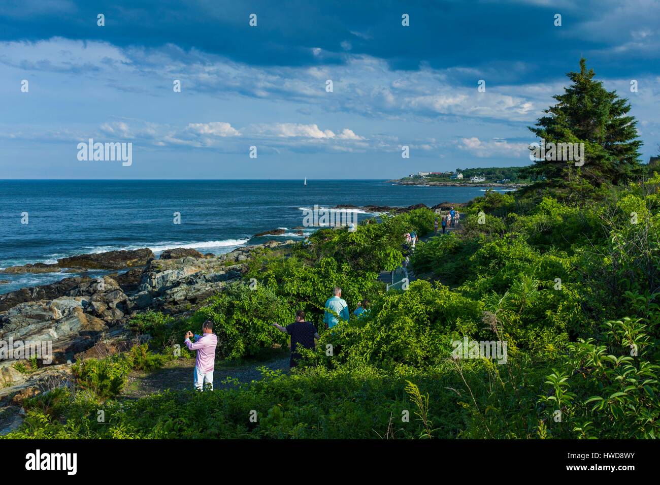 Ogunquit maine marginal way hires stock photography and images Alamy