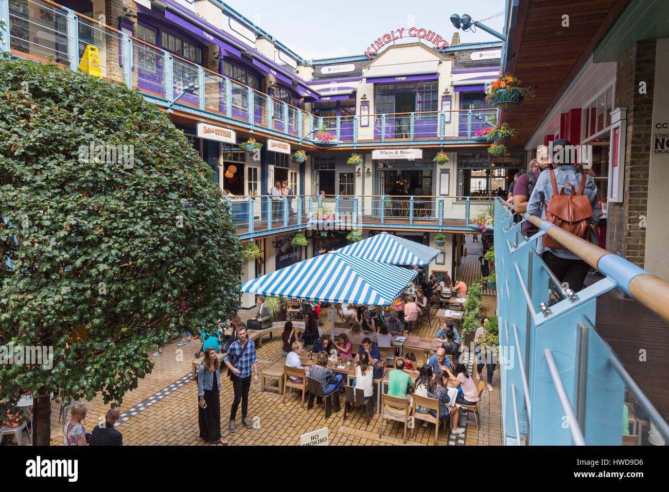 United Kingdom, London, Soho district, Carnaby Street, Kingly Court