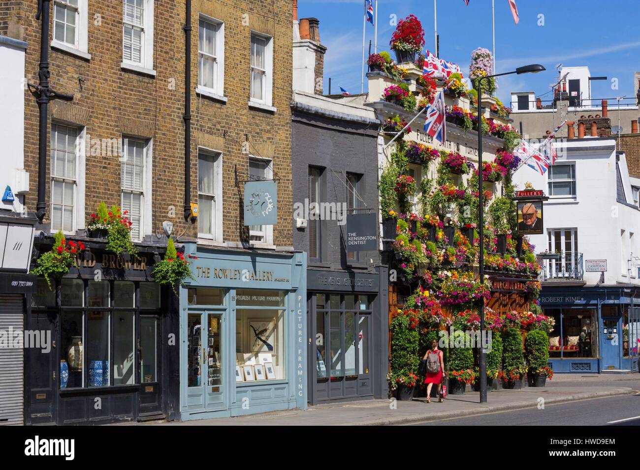 United Kingdom, London, Kensington, Kensington Church Street, The
