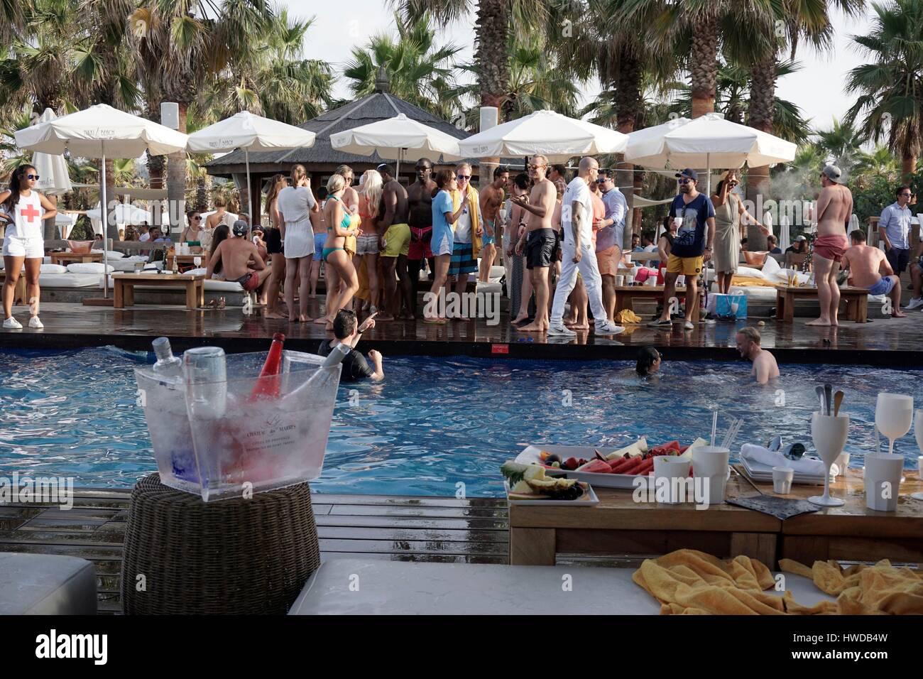 France, Var, Saint Tropez, party Stock Photo - Alamy