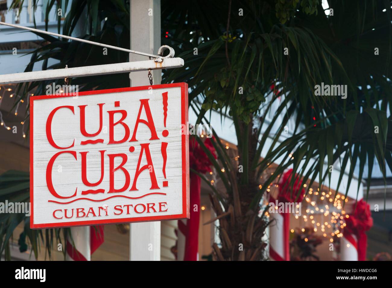 United States, Florida, Florida Keys, Key West, Duval Street, CubaCuba