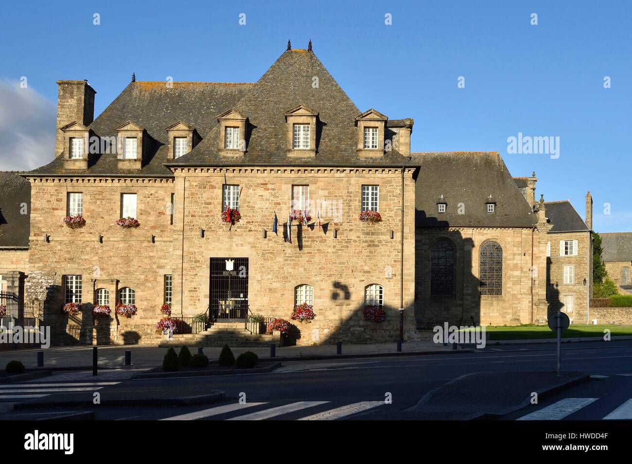 France, Cotes d'Armor, Guingamp, City Hall Stock Photo Alamy