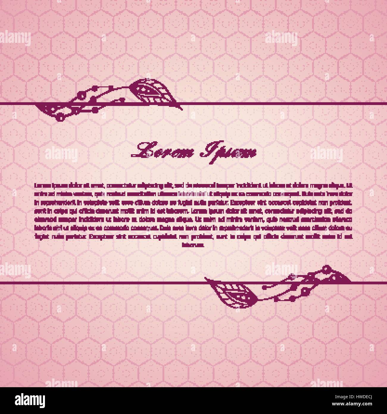 rose calligraphic elements Stock Vector Image & Art - Alamy