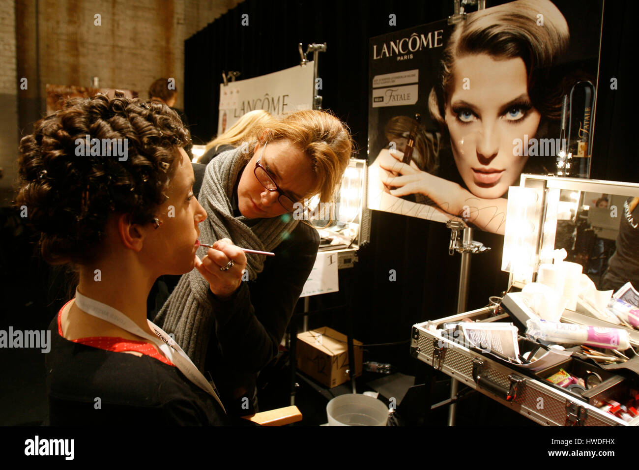 Fashion models at work Stock Photo - Alamy