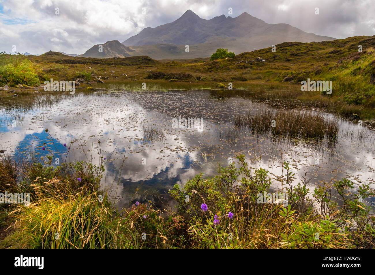 Reflections of Skye Stock Photo Alamy