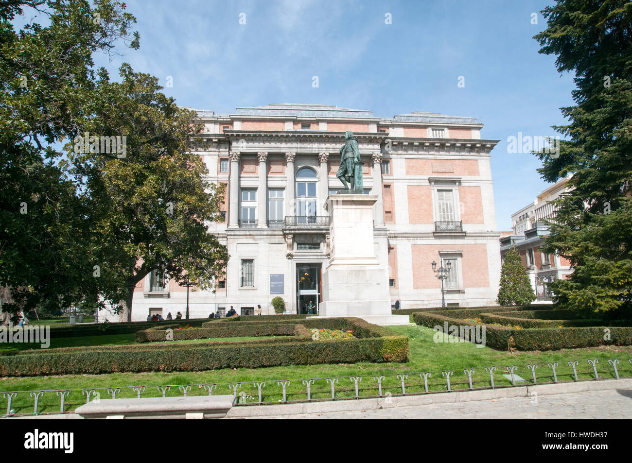 The Prado Museum, Madrid, Spain Stock Photo