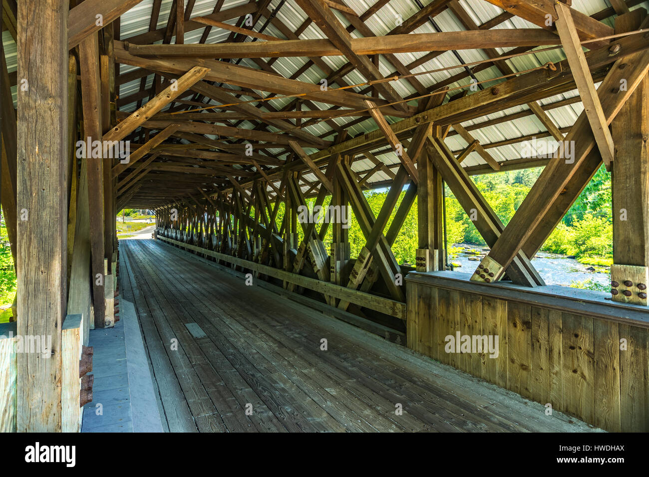 Rowell Covered Bridge is a covered bridge in Hopkinton, New Hampshire