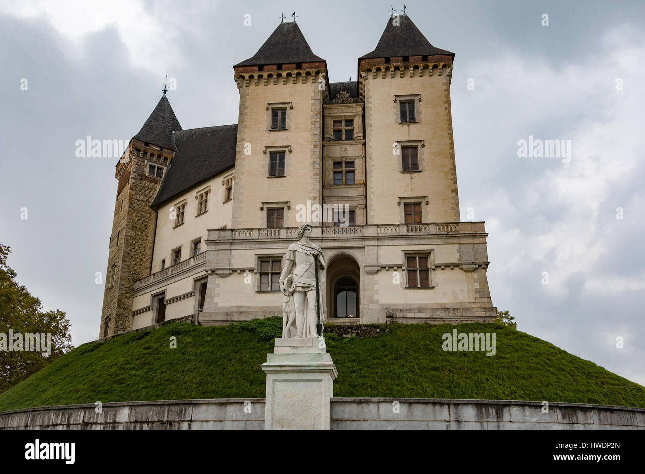 The Château de Pau, France Stock Photo