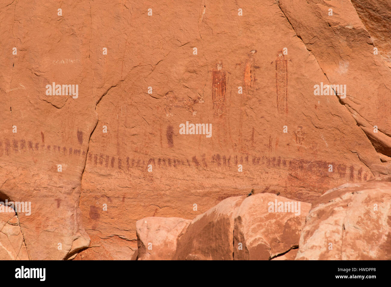The Great Gallery in Horseshoe Canyon, Horseshoe Canyon Unit