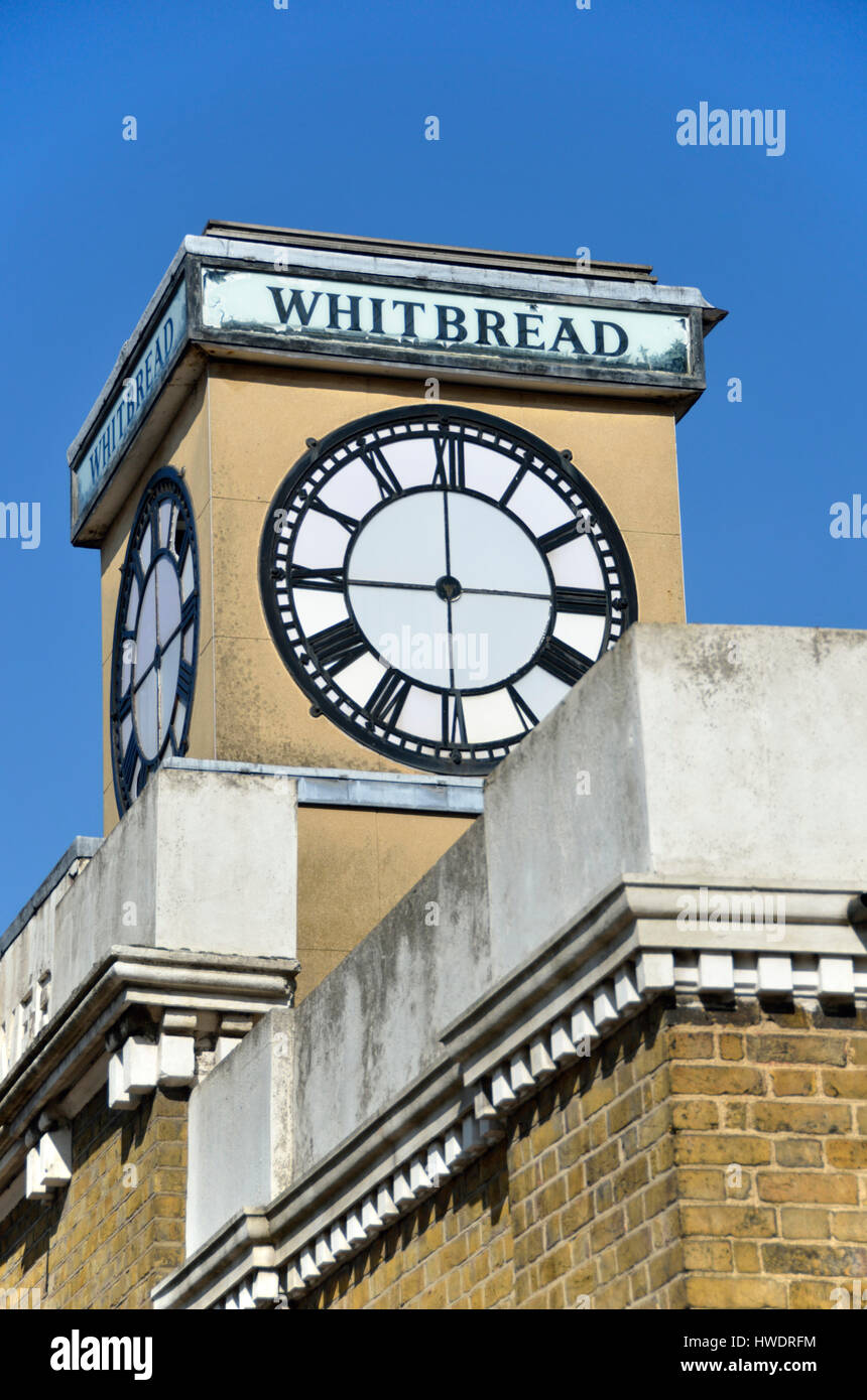 The Old Whitbread Brewery, High Road, Tottenham, London, UK. Stock Photo