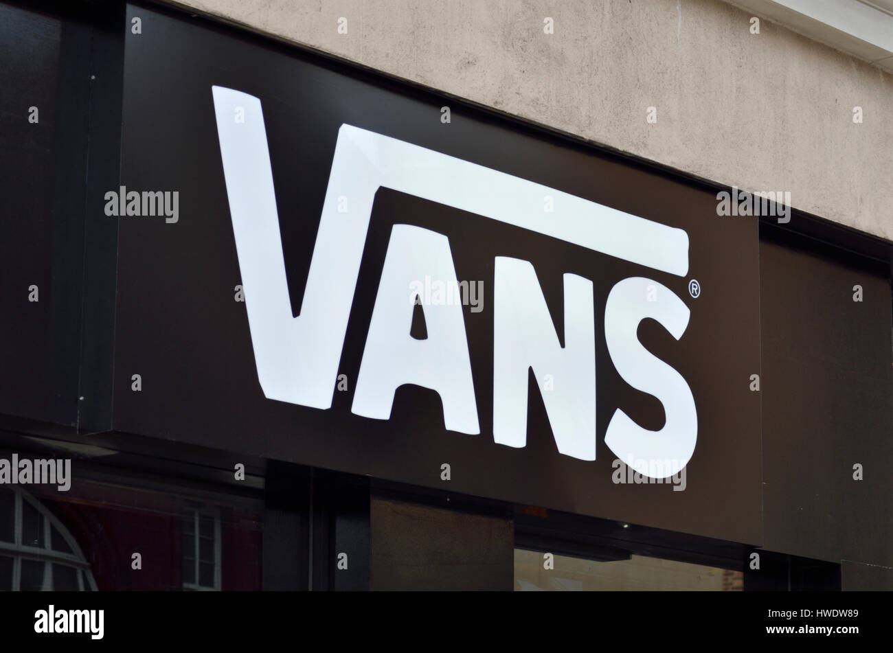 Vans clothing store Camden High St, Camden Town, London, UK Stock Photo -  Alamy