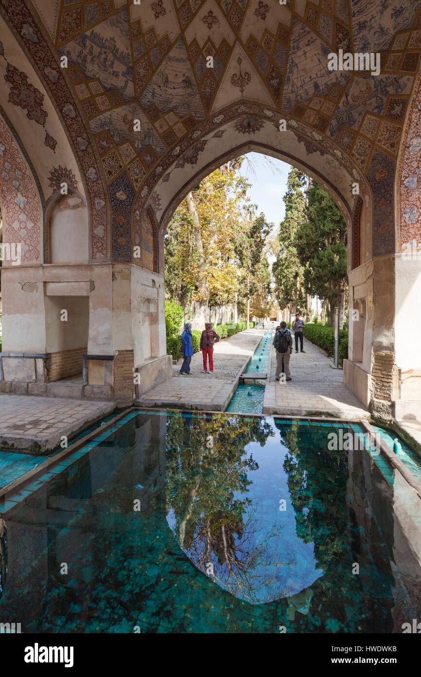 Iran, Central Iran, Kashan, Bagh-e Fin, Fin Garden, World Heritage Site ...