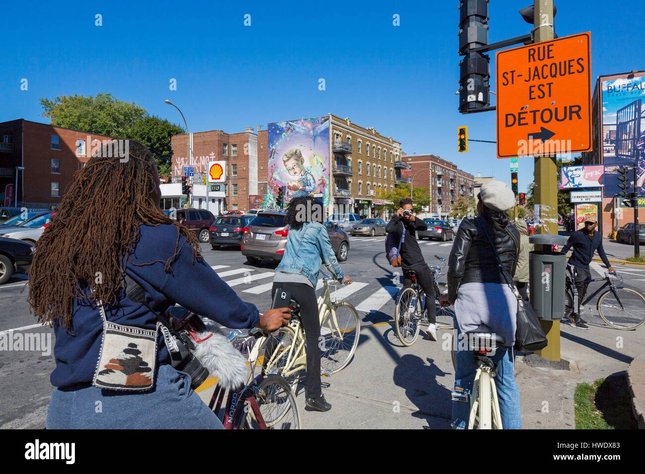 Canada, Quebec province, Montreal, NotreDamedeGrâce neighborhood