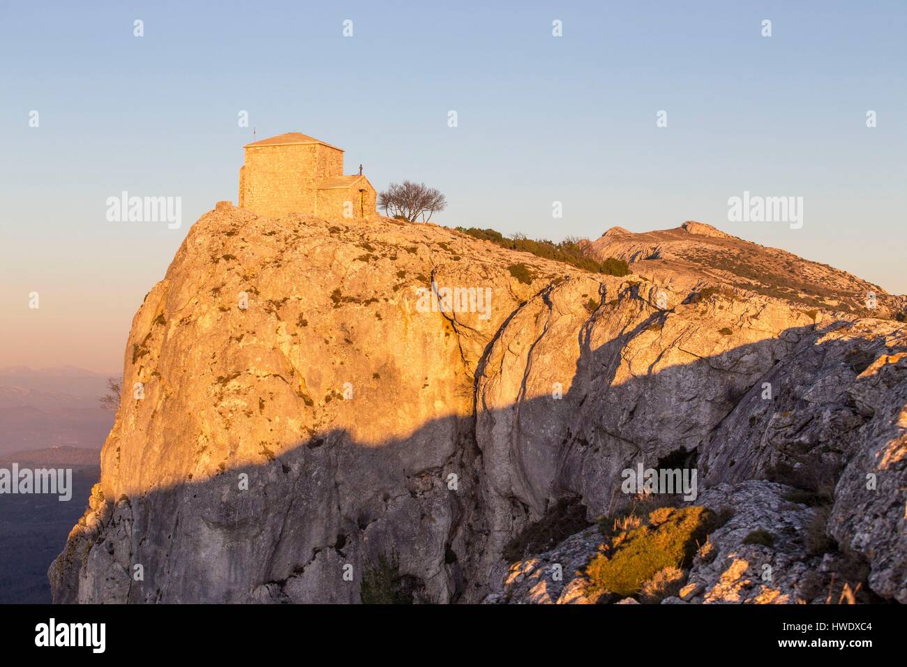 France, Var, Regional Natural Reserve of Sainte Baume, chain of Sainte
