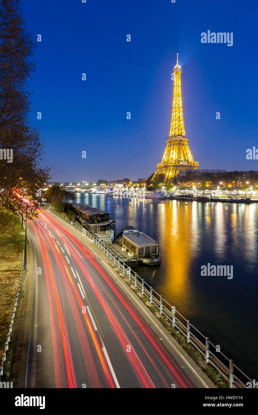 France, Paris, area listed as World Heritage by UNESCO, the banks of