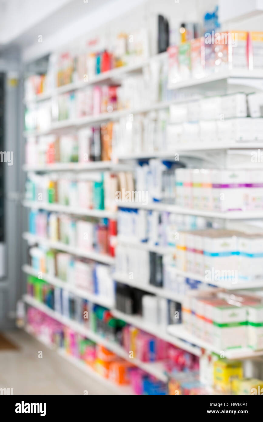 Pharmacy shelves hires stock photography and images Alamy