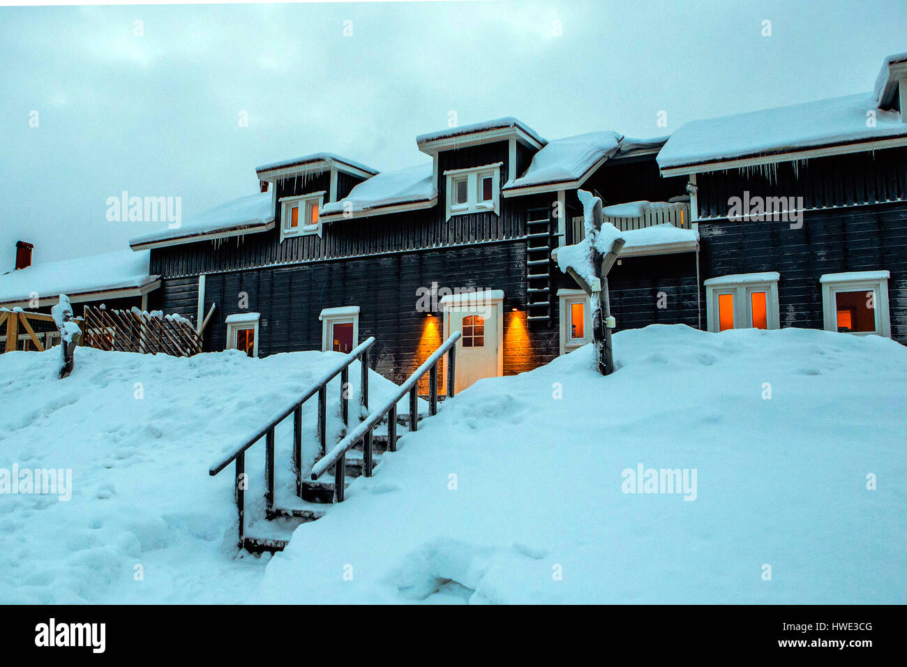 Land Scape photos from Levi, Lapland Stock Photo Alamy