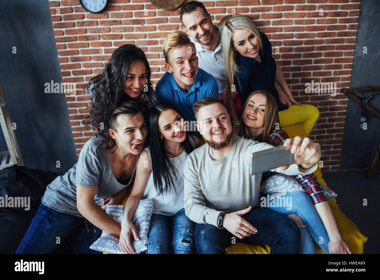 Group Beautiful Young People Doing Selfie In A Cafe Best Friends Girls And Boys Together Having Fun Posing Emotional Lifestyle People Concept Stock Photo Alamy Group Beautiful Young People Doing Selfie In A Cafe Best Friends Girls And Boys Together Having Fun Posing Emotional Lifestyle People Concept Stock Photo Alamy