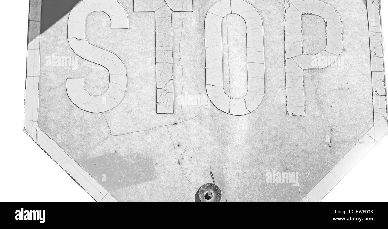 Stop Sign Sa the stop signal write in south africa and sky Stock Photo - Alamy