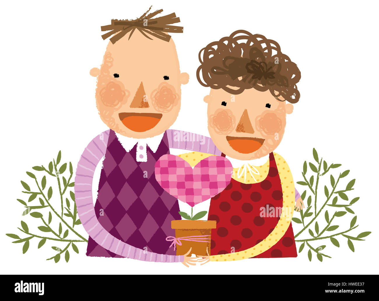 husband,wife,man,woman,male,female,lady,young man,young woman,together,togetherness,love,care,heart shape,flower,heart shape flower,valentine,couple,portrait,front view,leaves,white background,bond,abstract,adult,animation,art,artwork,bonding,cartoon,cgi,child,childhood,clip art,colourful,colour image,computer Stock Photo