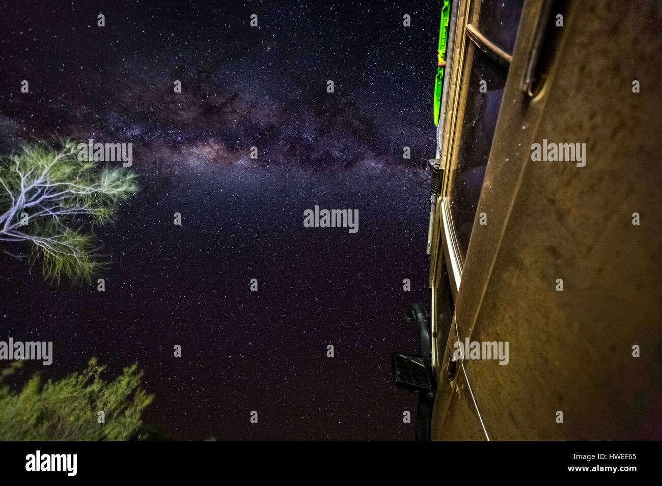 Milky Way - Astro - Karijini National Park, Western Australia Stock Photo