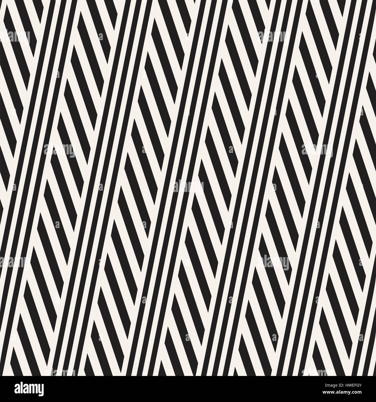 Interlacing Parallel Stripes. Vector Seamless Monochrome Pattern Stock ...