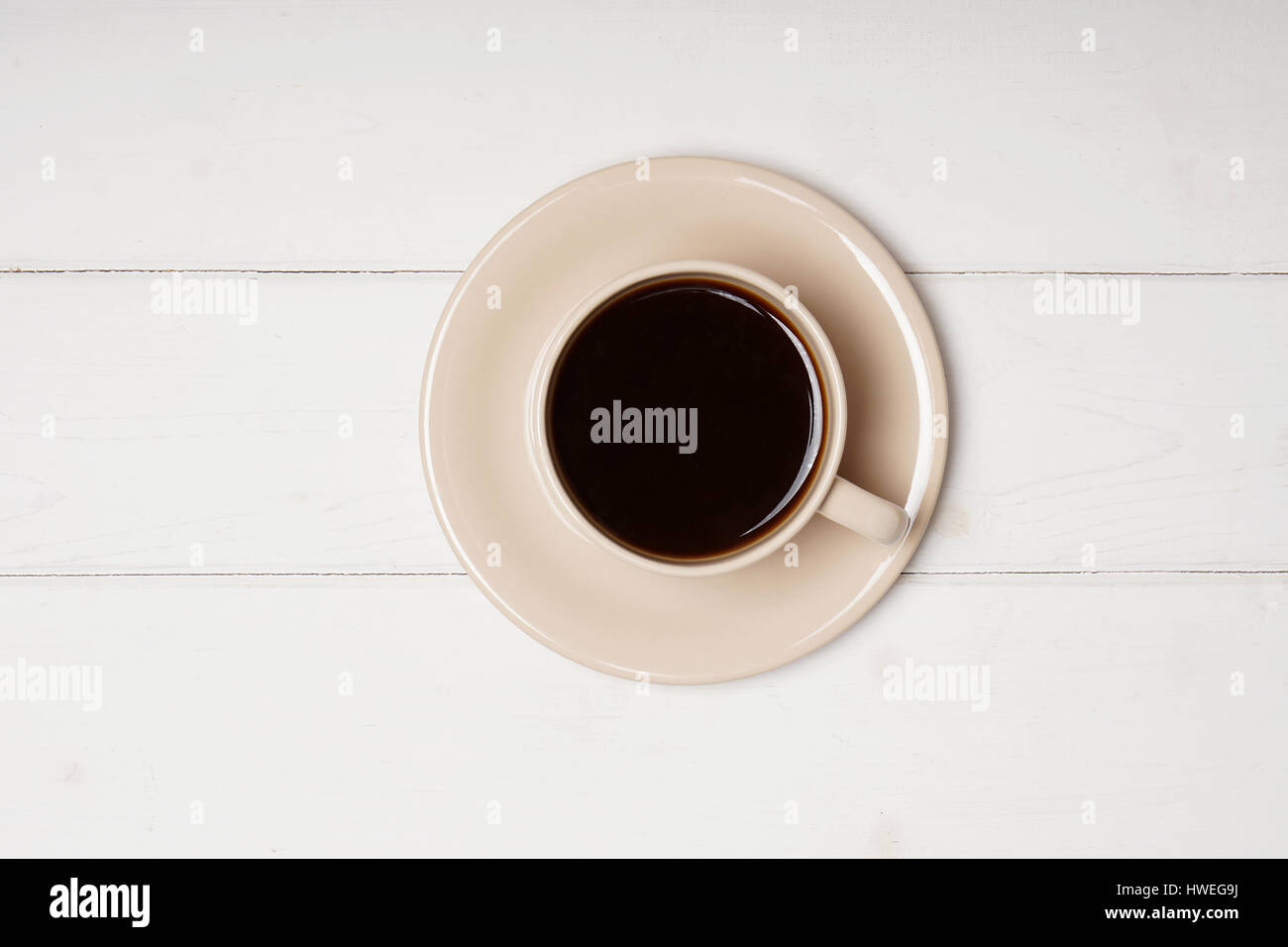 cup of black coffee Stock Photo