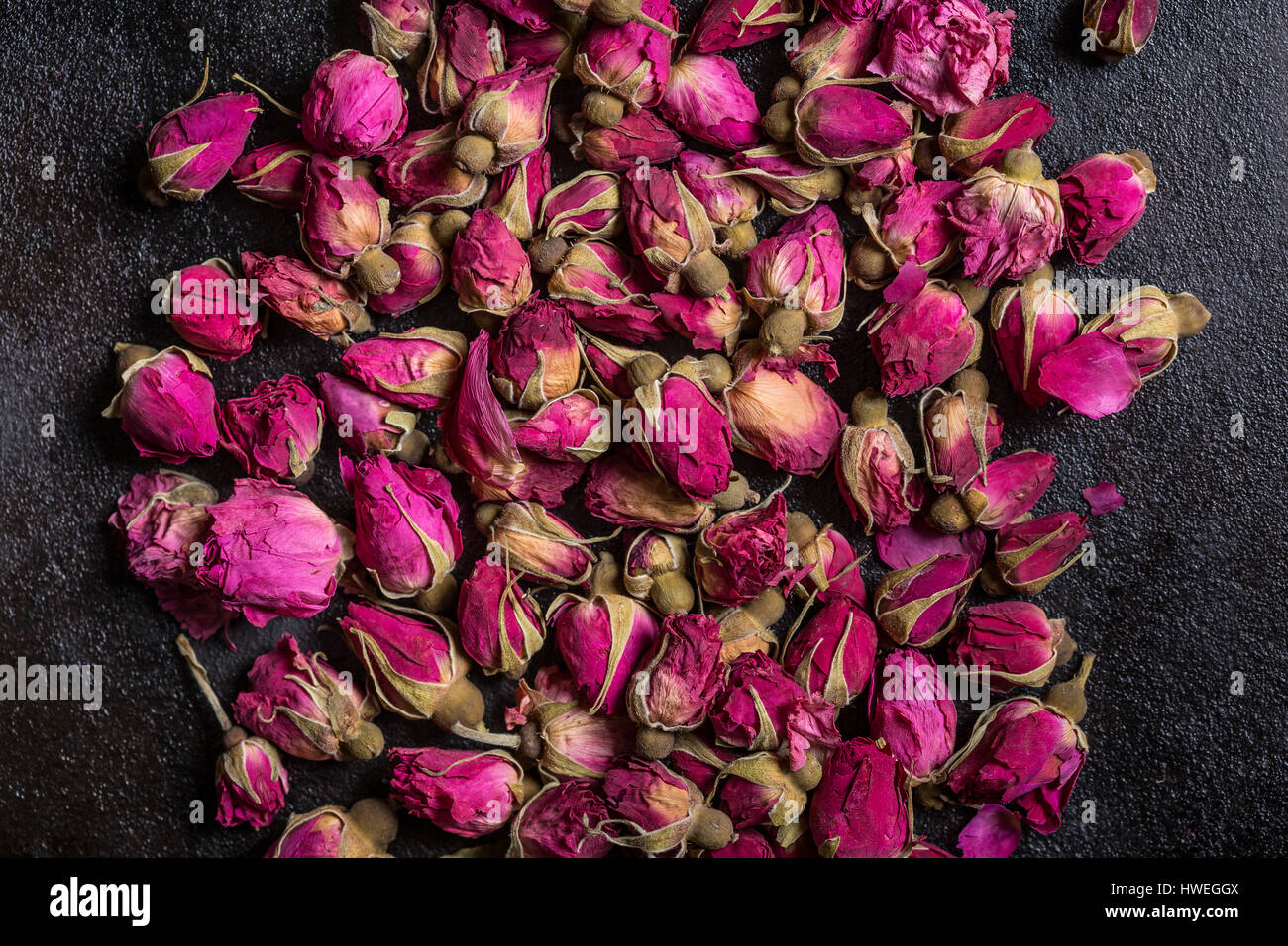 Dried rose buds Stock Photo Alamy