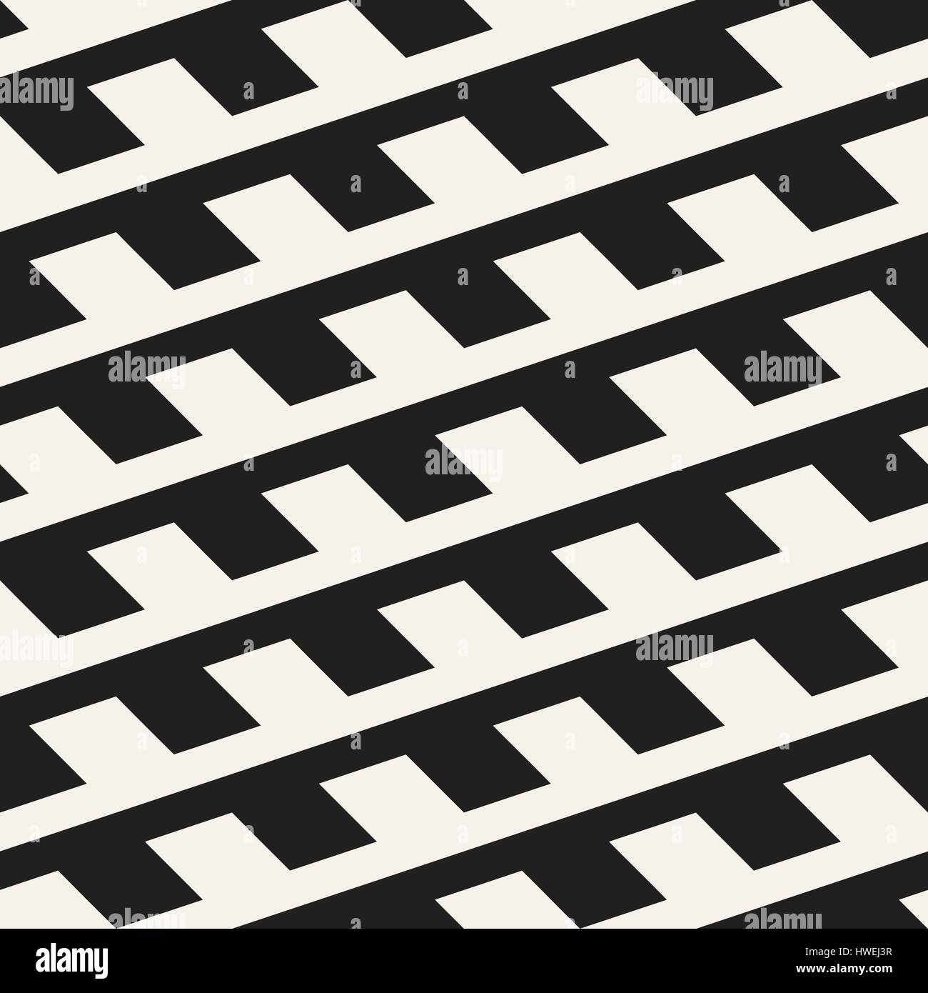 Seamless black white slanted hi-res stock photography and images - Alamy