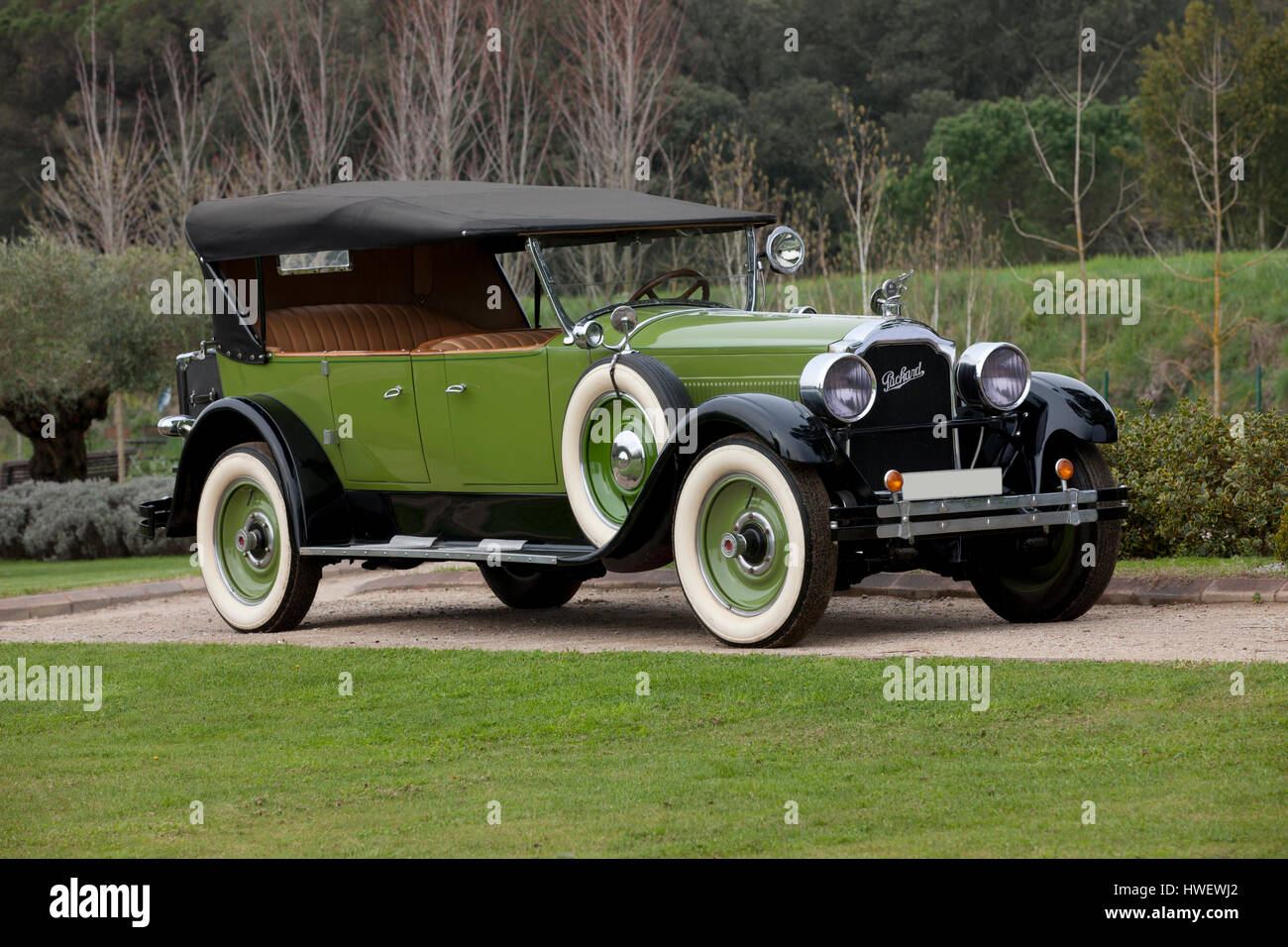 1926 Packard Eight 243 7-Passenger Touring Stock Photo