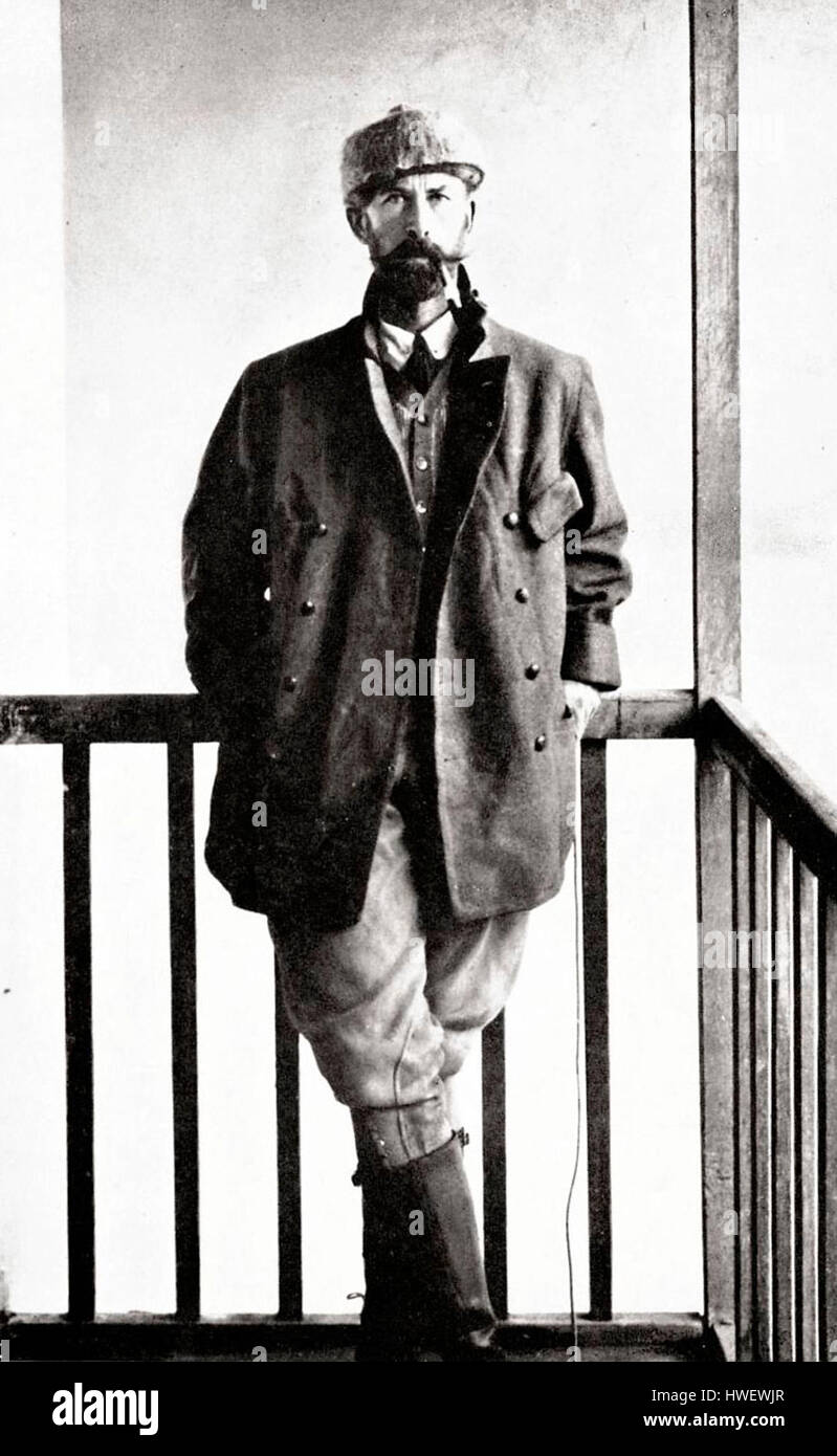 Coronel Percival Harrison Fawcett. Colonel Percy Fawcett, 1911. British archaeologist and explorer Stock Photo