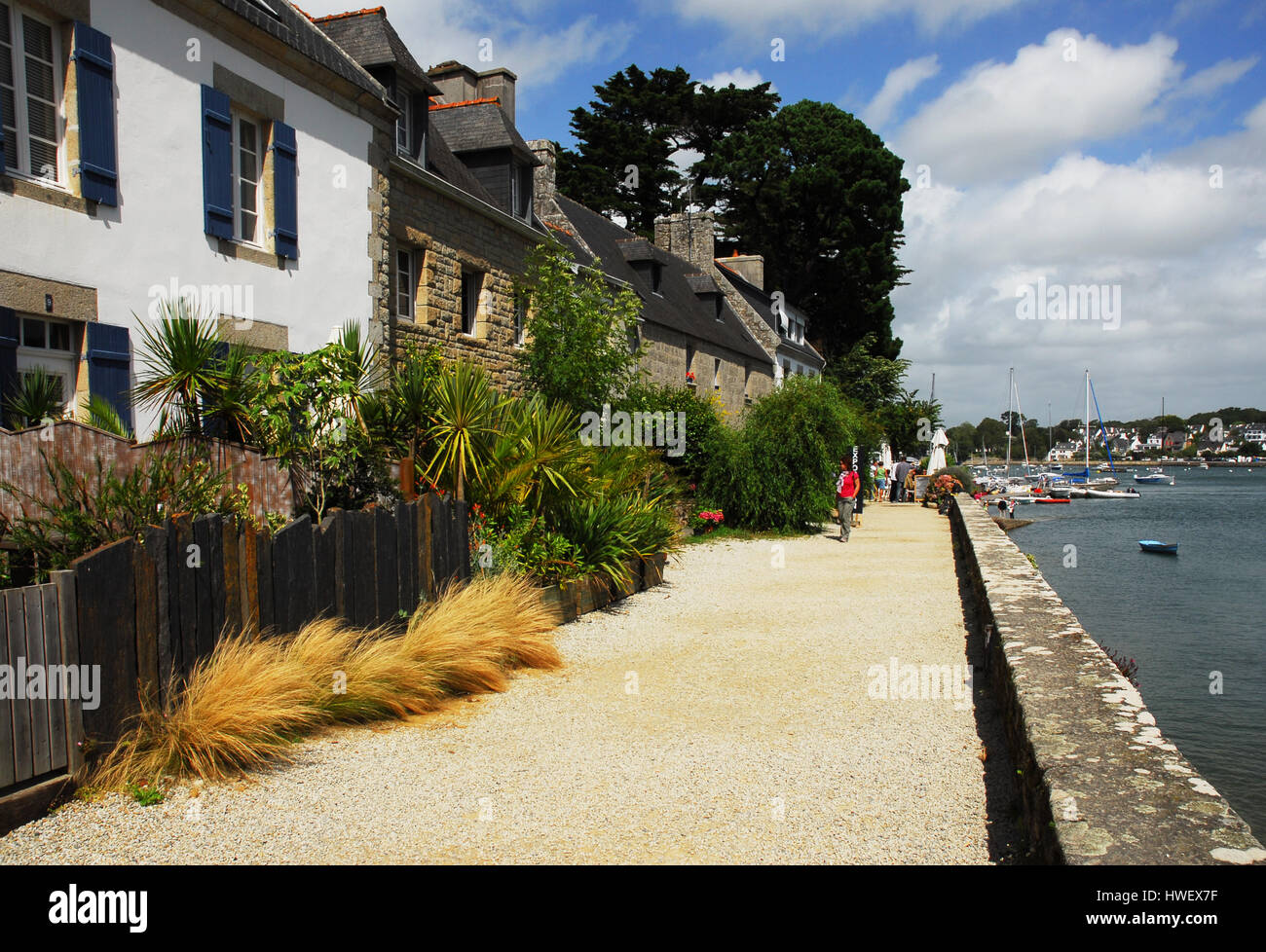 France, Bretagne, Brittany, Odet River, SainteMarine Stock Photo Alamy