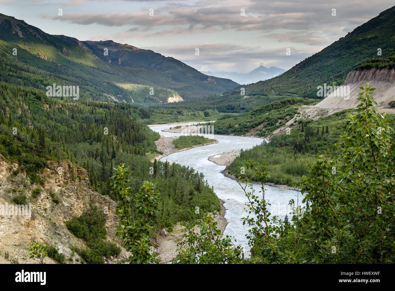 images Nenana River Denali alamy