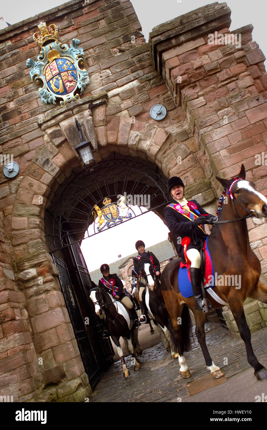 Riding of the bounds berwick upon tweed hires stock photography and
