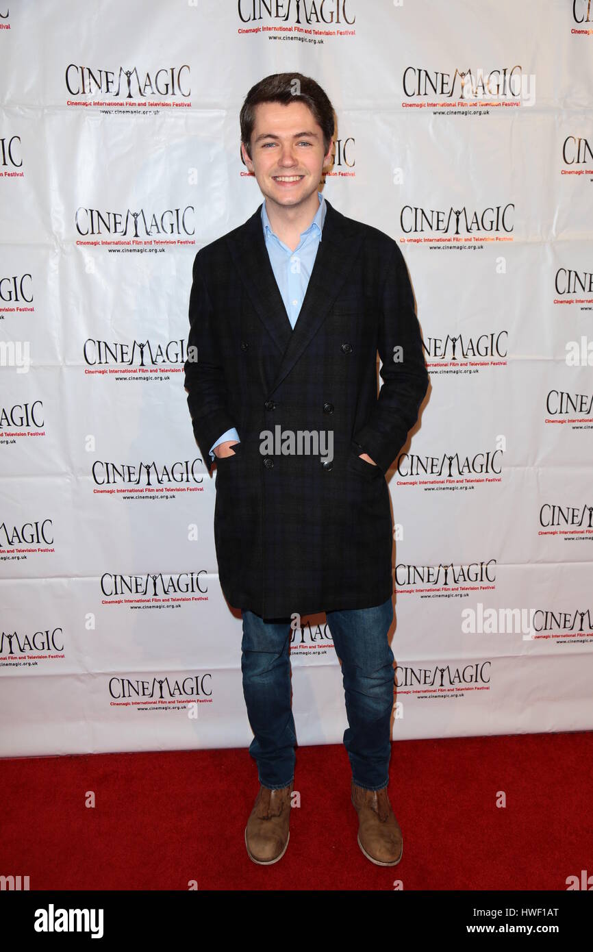 Cinemagic Los Angeles showcase preview of 'Chancer' at Fairmont Miramar Hotel - Arrivals  Featuring: Damian McGinty Where: Santa Monica, California, United States When: 16 Feb 2017 Stock Photo