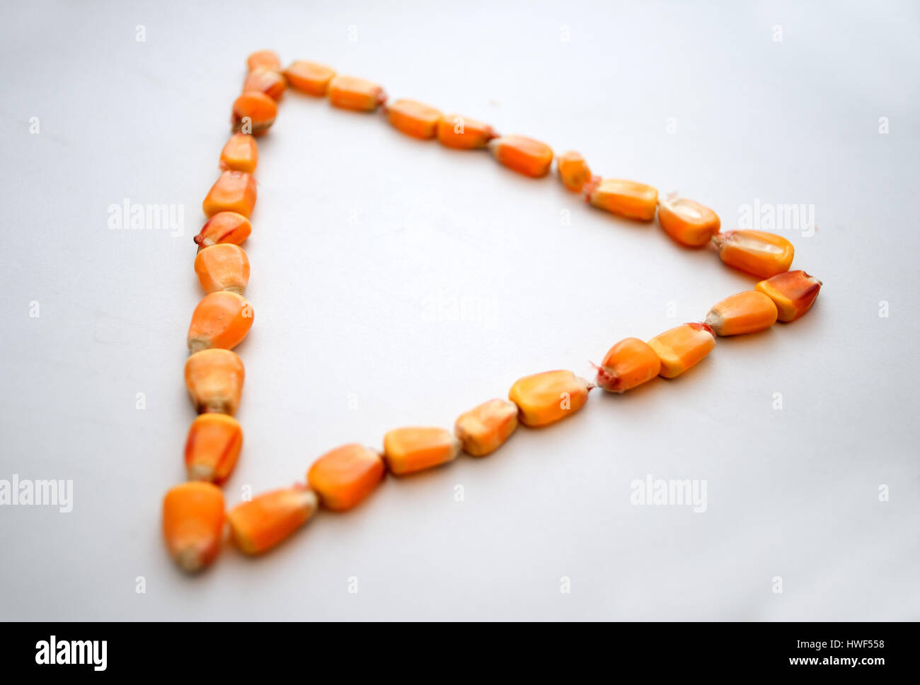 Triangular Corn Ear triangle hi-res stock photography and images - Alamy